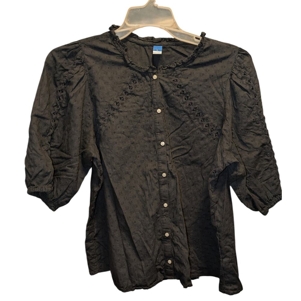 Old Navy Woman's Eyelet Blouse Size XL